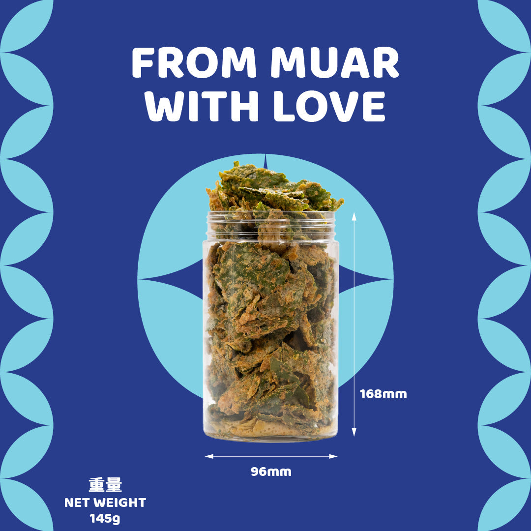 Spicy Crispy Amaranth Crackers