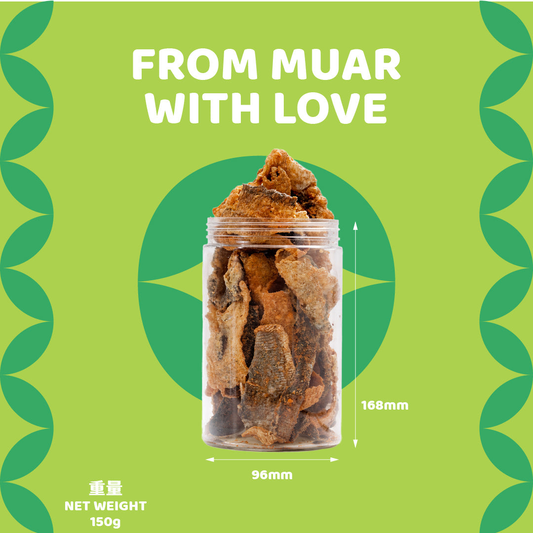 Spicy Crispy Fish Skin